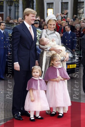 Den Haag 20 oktober 2007
Doop prinses Ariane. Prins Willem Alexander Maxima Ariana Alexia en Amali.
Peter Smulders bv