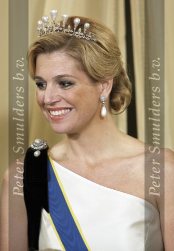 Den Haag 21 april 2009
Staatsbezoek van Koning Carl Gustav en koningin Silvia aan Nederland. Prinses Maxima Koningin Beatrix Prins Willem Alexander Pieter v Vollenhoven en prinses Margriet.
Peter Smulders bv
