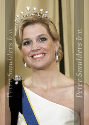 Den Haag 21 april 2009
Staatsbezoek van Koning Carl Gustav en koningin Silvia aan Nederland. Prinses Maxima Koningin Beatrix Prins Willem Alexander Pieter v Vollenhoven en prinses Margriet.
Peter Smulders bv