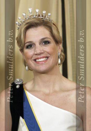 Den Haag 21 april 2009
Staatsbezoek van Koning Carl Gustav en koningin Silvia aan Nederland. Prinses Maxima Koningin Beatrix Prins Willem Alexander Pieter v Vollenhoven en prinses Margriet.
Peter Smulders bv