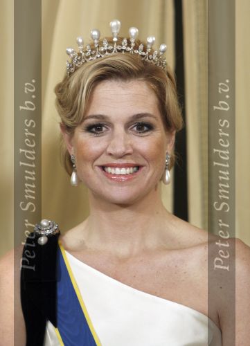 Den Haag 21 april 2009
Staatsbezoek van Koning Carl Gustav en koningin Silvia aan Nederland. Prinses Maxima Koningin Beatrix Prins Willem Alexander Pieter v Vollenhoven en prinses Margriet.
Peter Smulders bv