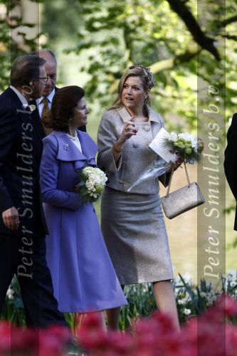 Lisse 22 april 2009
Prinses maxima en Koningin Silvia van Zweden in de keukenhof.
Peter Smulders bv