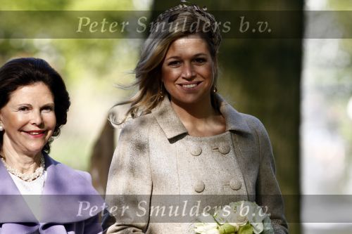 Lisse 22 april 2009
Prinses maxima en Koningin Silvia van Zweden in de keukenhof.
Peter Smulders bv