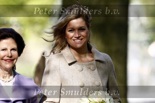 Lisse 22 april 2009
Prinses maxima en Koningin Silvia van Zweden in de keukenhof.
Peter Smulders bv