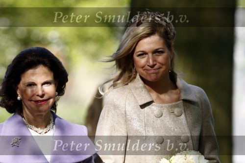 Lisse 22 april 2009
Prinses maxima en Koningin Silvia van Zweden in de keukenhof.
Peter Smulders bv