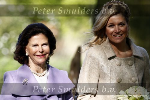 Lisse 22 april 2009
Prinses maxima en Koningin Silvia van Zweden in de keukenhof.
Peter Smulders bv