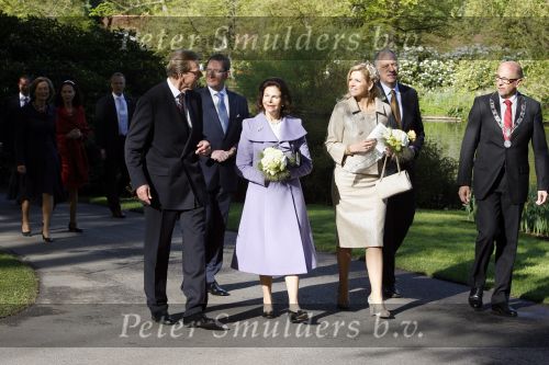 Lisse 22 april 2009
Prinses maxima en koningin Silvia van Zweden in de keukenhof.
Peter Smulders bv