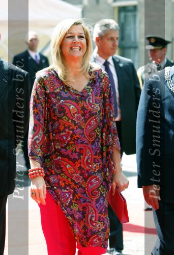 Den Haag 25 juni 2007
Prinses Maxima  bij task force in den haag.