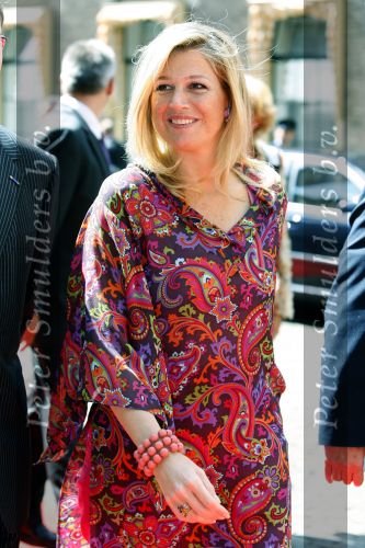 Den Haag 25 juni 2007
Prinses Maxima  bij task force in den haag.