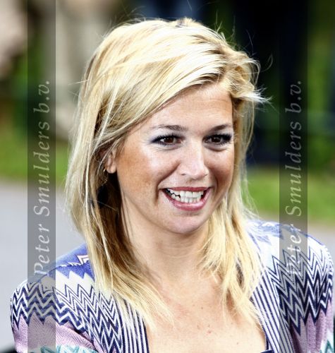 Wassenaar 31 mei 2008
Prinses Maxima en Prins Willem Alexander openen de beeldentuin bij het stadhuis van Wassenaar.