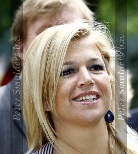 Wassenaar 31 mei 2008
Prinses Maxima en Prins Willem Alexander openen de beeldentuin bij het stadhuis van Wassenaar.