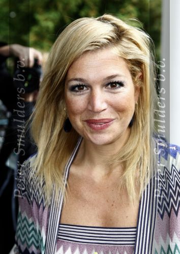 Wassenaar 31 mei 2008
Prinses Maxima en Prins Willem Alexander openen de beeldentuin bij het stadhuis van Wassenaar.