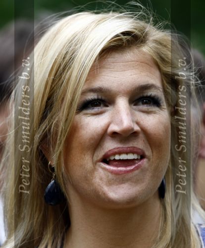 Wassenaar 31 mei 2008
Prinses Maxima en Prins Willem Alexander openen de beeldentuin bij het stadhuis van Wassenaar.