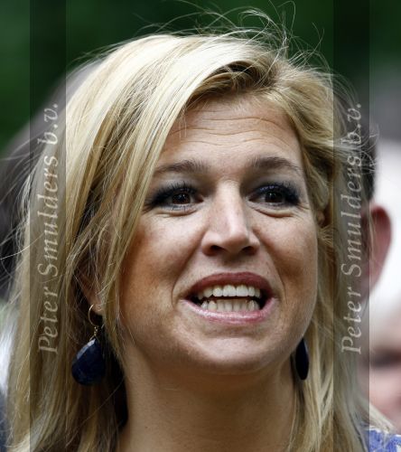 Wassenaar 31 mei 2008
Prinses Maxima en Prins Willem Alexander openen de beeldentuin bij het stadhuis van Wassenaar.