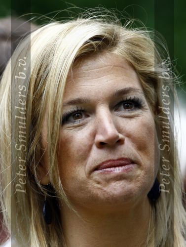 Wassenaar 31 mei 2008
Prinses Maxima en Prins Willem Alexander openen de beeldentuin bij het stadhuis van Wassenaar.