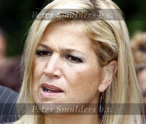 Wassenaar 31 mei 2008
Prinses Maxima en Prins Willem Alexander openen de beeldentuin bij het stadhuis van Wassenaar.