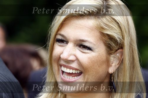 Wassenaar 31 mei 2008
Prinses Maxima en Prins Willem Alexander openen de beeldentuin bij het stadhuis van Wassenaar.