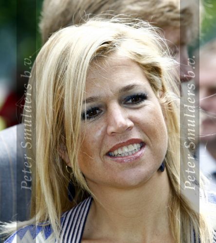 Wassenaar 31 mei 2008
Prinses Maxima en Prins Willem Alexander openen de beeldentuin bij het stadhuis van Wassenaar.