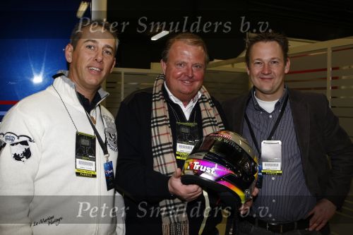 Barcelona 11 maart 2009
Test dag voor de formule 1 teams op het circuit van Barcelona. Michel Perridon is met zijn bedrijf Trust sponsor bij Red Bull Racing
Peter Smulders bv