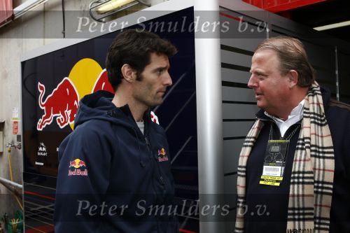Barcelona 11 maart 2009
Test dag voor de formule 1 teams op het circuit van Barcelona. Michel Perridon is met zijn bedrijf Trust sponsor bij Red Bull Racing
Peter Smulders bv