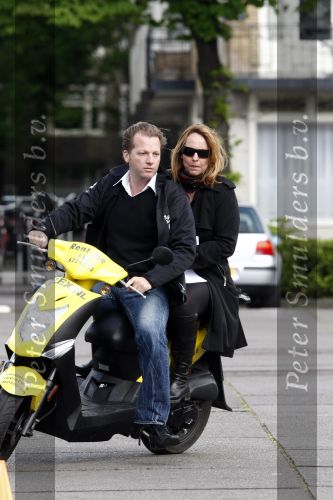 Amsterdam 18 mei 2008
Leco v Zadelhoff viert zijn 40e verjaardag met zijn vrienden in het hilton en ze maken een scooter rally door Amsterdam. 
Michiel Mol en Angela Groothuizen