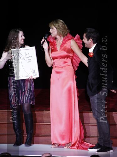Amsterdam 8 april 2008
Modeshow percy in tuschinski. Micky Hoogendijk Victoria Koblenko Robert v d Sanden en Percy