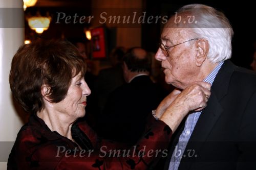 Amsterdam 4 april 2008
Premiere Porgy and Bess in carre. Mies Bouwman met man Leen Timp
Peter Smulders bv
