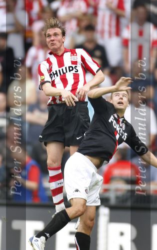 Eindhoven, 23 September 2007 Seizoen 2007/2008 Kompetitewedstrijd PSV-Feyenoord, eindstand 4-0
Mike Zonneveld