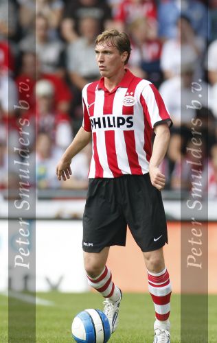 Eindhoven, 23 September 2007 Seizoen 2007/2008 Kompetitewedstrijd PSV-Feyenoord, eindstand 4-0
Mike Zonneveld
