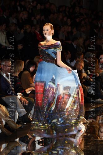 Amsterdam 31 januari 2009
Modeshow van Addy v d  Krommenacker op de amsterdam fashion week.
Peter Smulders bv