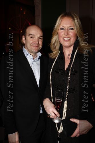 Amsterdam 11 januari 2009
Premiere Supermodel in hotel Krasnapolsky. Monique Collignon met man
Peter Smulders bv
