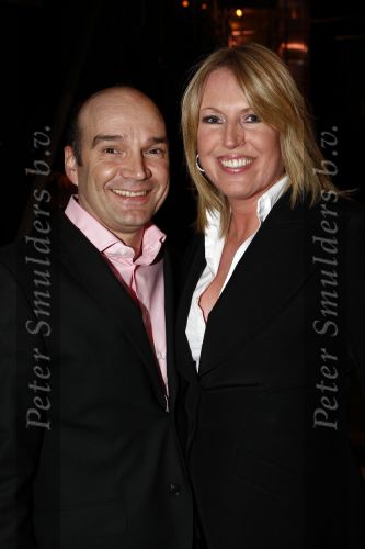 Amsterdam 30 maart 2008
Modeshow Monique Collignon. Monique met man henny