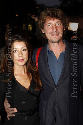 Utrecht 24 september 2008 
Premiere openingsfilm filmdagen Utrecht, het echte leven in de schouwburg van 4trecht. Nadja Hupscher met vriend
Peter Smulders bv
