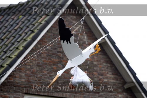 Huizen 16 januari 2009
Nance Coolen haar huis versierd na geboorte van zoontje Robin.
Peter Smulders bv