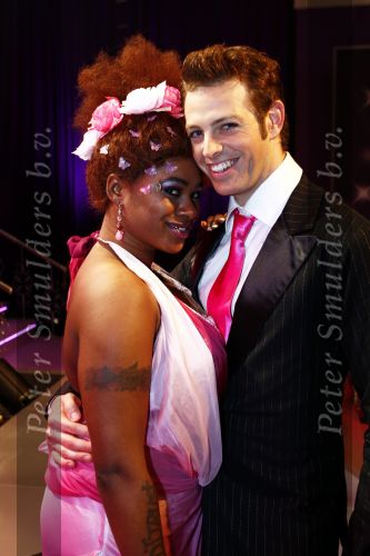 Aalsmeer 15 mei 2009
Dancing with the stars in de studio\'s in Aalsmeer. Nathalie Makoma idols met danspartner Peter Schaur
Peter Smulders bv