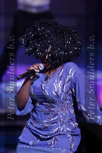 Hilversum 12 december 2008
Opnames idols in studio 21. Nathalie Idols