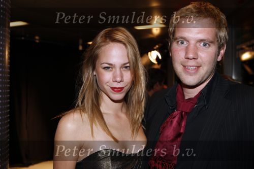 Amsterdam 27 oktober 2007
Uitreiking tmf awards in de heineken music hall. Nicolette Kluijver met vriend