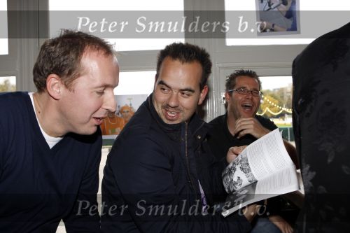 Amsterdam 1 november 2007
Presentatie boek Peter Heerschop bij de Jaap eden baan in amsterdam. Edwin Evers met Niels v Baalen  en Rick Romeijn