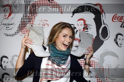 Amsterdam 7 februarti 2008
Presentatie schoenen daryl v d Wouw voor coca cola. Nikkie Plessen