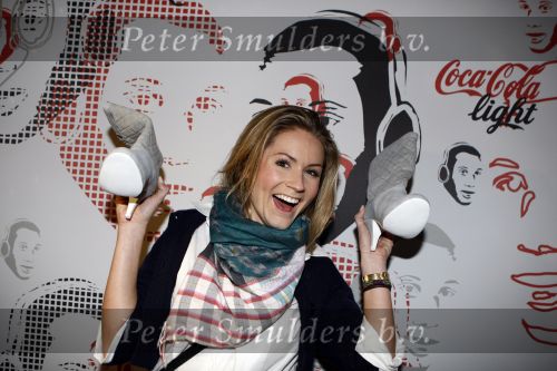 Amsterdam 7 februarti 2008
Presentatie schoenen daryl v d Wouw voor coca cola. Nikkie Plessen