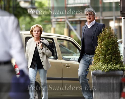 Amsterdam 16 juni 2008
Pieter Storms en zijn vriendin Nina Brink op de cortnelis Schuytstraat.