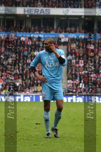 Eindhoven, 13 April 2008 Kampioenswedstrijd PSV-FC Twente, eindstand 1-1 Seizoen 2007/2008. PSV daardoor nog niet kampioen.
Orlando Engelaar