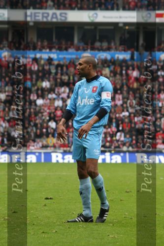 Eindhoven, 13 April 2008 Kampioenswedstrijd PSV-FC Twente, eindstand 1-1 Seizoen 2007/2008. PSV daardoor nog niet kampioen.
Orlando Engelaar