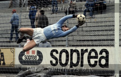 Genua ( Italie ) 2 Januari 1983
Doelman Otto Versfeld van Helmond Sport