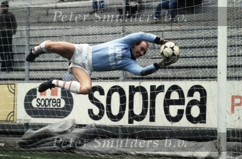 Genua ( Italie ) 2 Januari 1983
Doelman Otto Versfeld van Helmond Sport