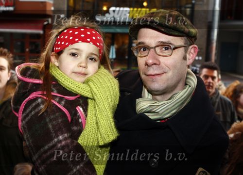 Amsterdam 25 januari 2009
Premiere de dappere muis in Tuschinski. Owen Schoemacher met dochter
Peter Smulders bv