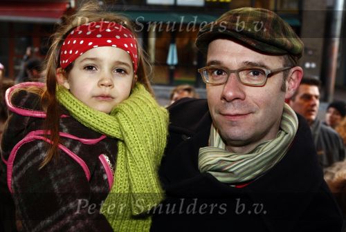 Amsterdam 25 januari 2009
Premiere de dappere muis in Tuschinski. Owen Schoemacher met dochter
Peter Smulders bv