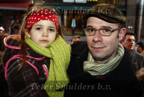 Amsterdam 25 januari 2009
Premiere de dappere muis in Tuschinski. Owen Schoemacher met dochter
Peter Smulders bv