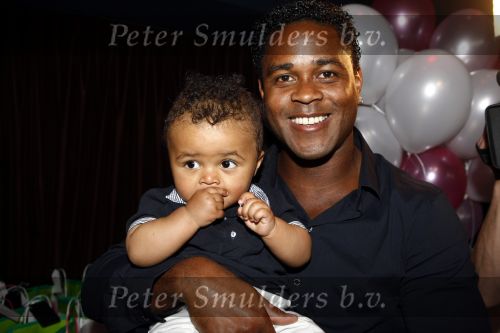 Amsterdam 12 juni 2008
 Shane Kluivert  Patrick Kluivert en Rossana Kluivert Lima