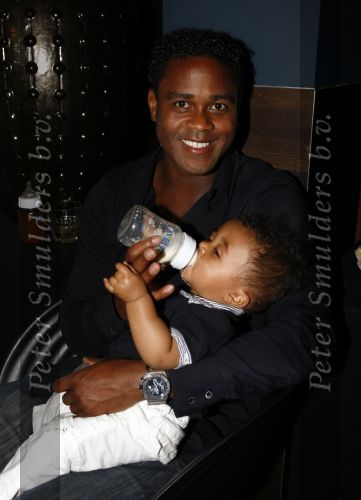 Amsterdam 12 juni 2008
 Shane Kluivert  Patrick Kluivert en Rossana Kluivert Lima